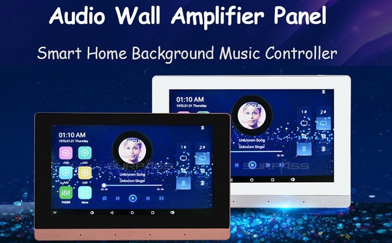 wall amplifier 7 inch android 